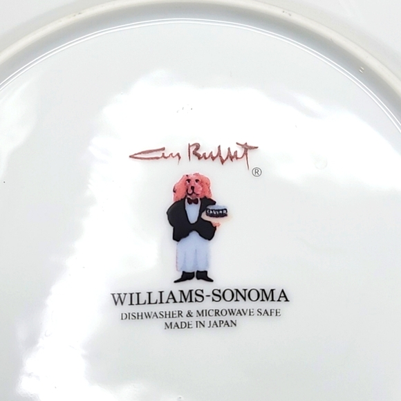 Williams-Sonoma Set of 2, Guy Buffet Waiter & Dog & Waiter with Cocktail - Picture 5 of 5